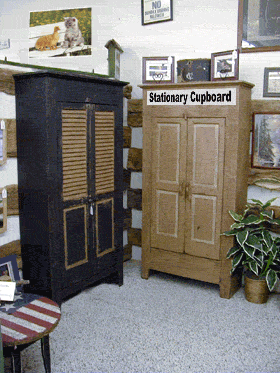 Stationary cupboard