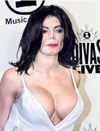 Michael Jackson's new boob job